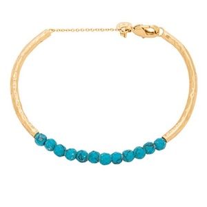 NWT✨Gorjana Gemstone Cuff bracelet - Turquoise